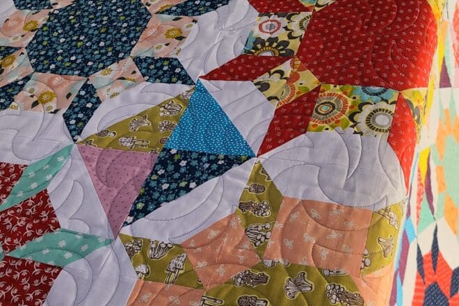Shimmer Quilt sewn by Sheri McGill, Lessons Learnt